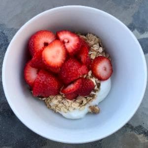 Fruit Walnut Parfait