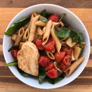 Caprese Pasta Salad with Chicken