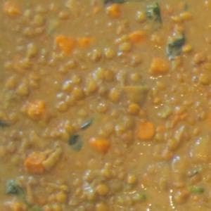 Coconut Curry Lentil Soup