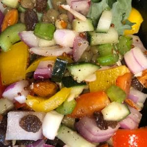 Lentil Veggie Salad