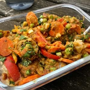 Pumpkin Curry Turkey Meatballs