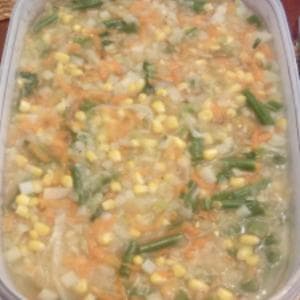 Vegetable Sweet Corn Soup