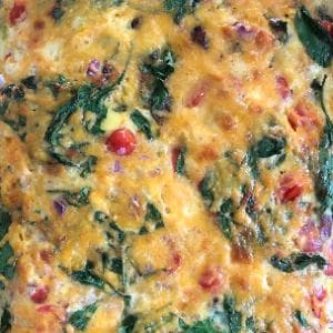 Vegetable Egg Bake