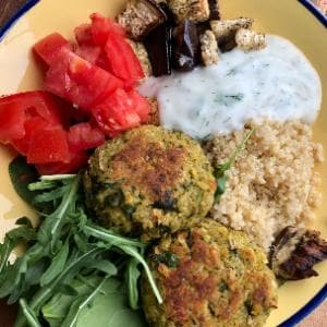 Mediterranean Grains & Green Bowl